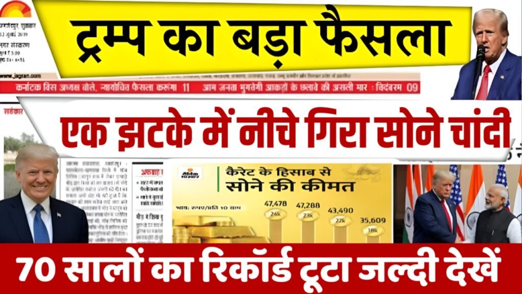 Gold Silver Price News